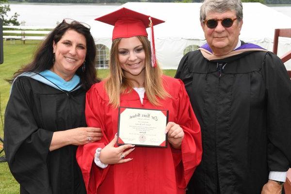 Commencement Ceremony - The Knox School is the Oldest Established Boarding School on Long Island New York - NY - USA