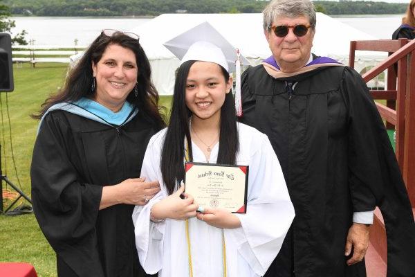 Commencement Ceremony - The Knox School is the Oldest Established Boarding School on Long Island New York - NY - USA